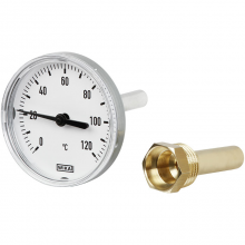 Термометр биметаллический для систем отопления модель A43